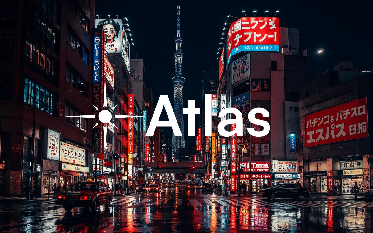 Atlas: Editorial pacing, commercial intent.